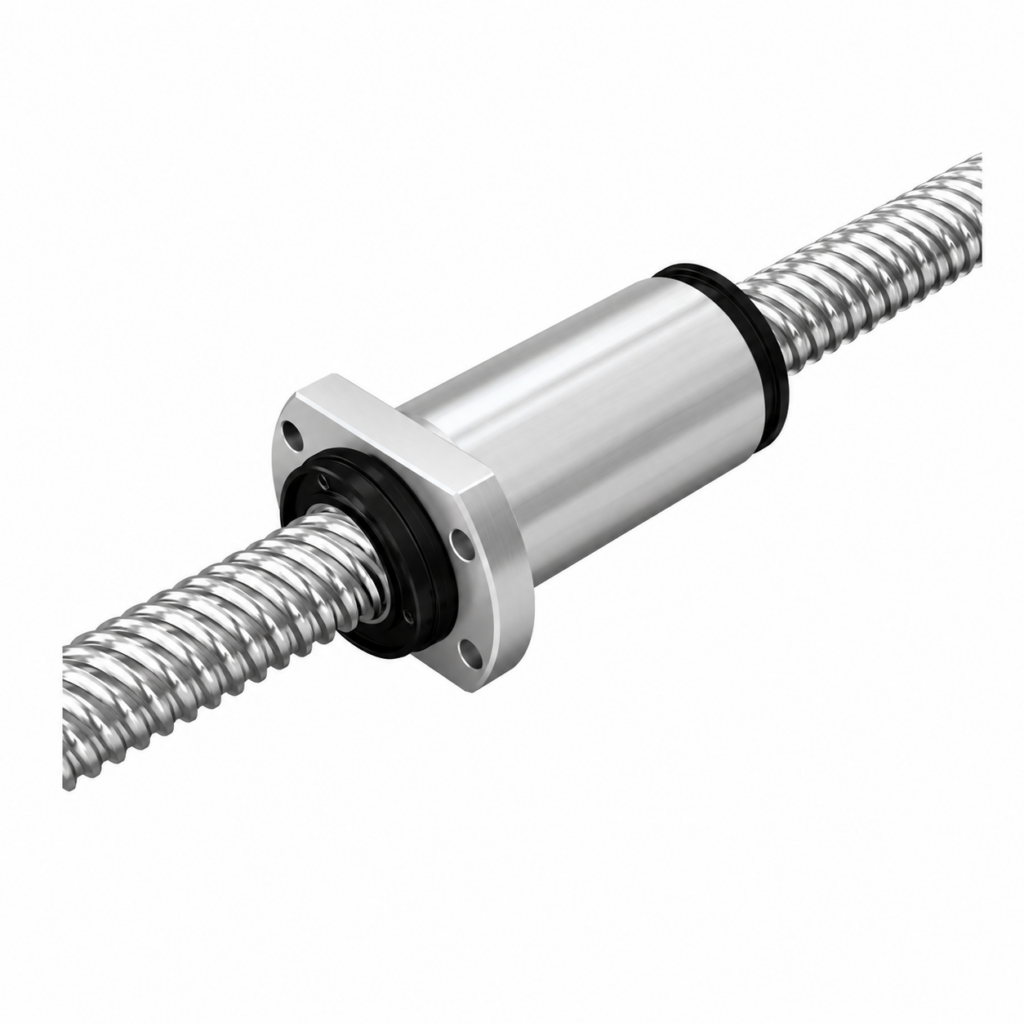 [THK] — WTF Rolled Ball Screw (Non-preloaded, End Cap, Super Lead, φ15~50)
