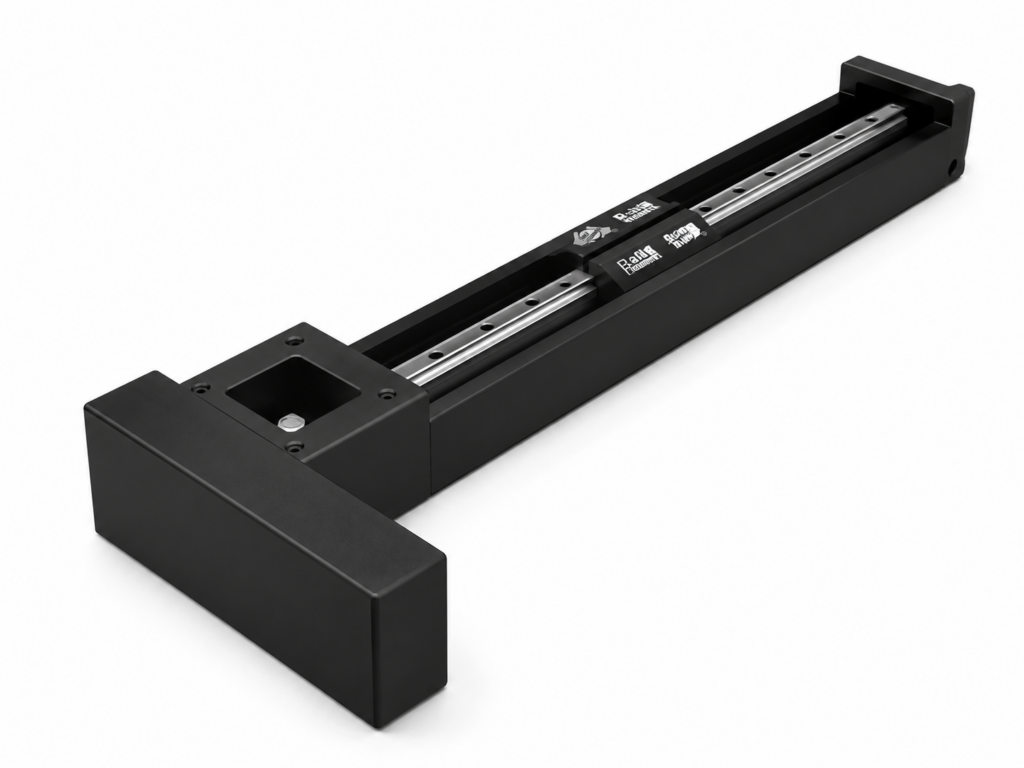 [THK] — SKR20 LM Guide Actuator, Motor Parallel (With Cover, φ20)