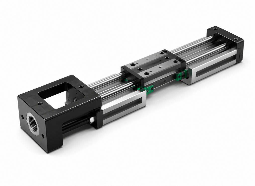[THK] — SKR26 LM Guide Actuator, Motor Inline (With Cover, φ26)