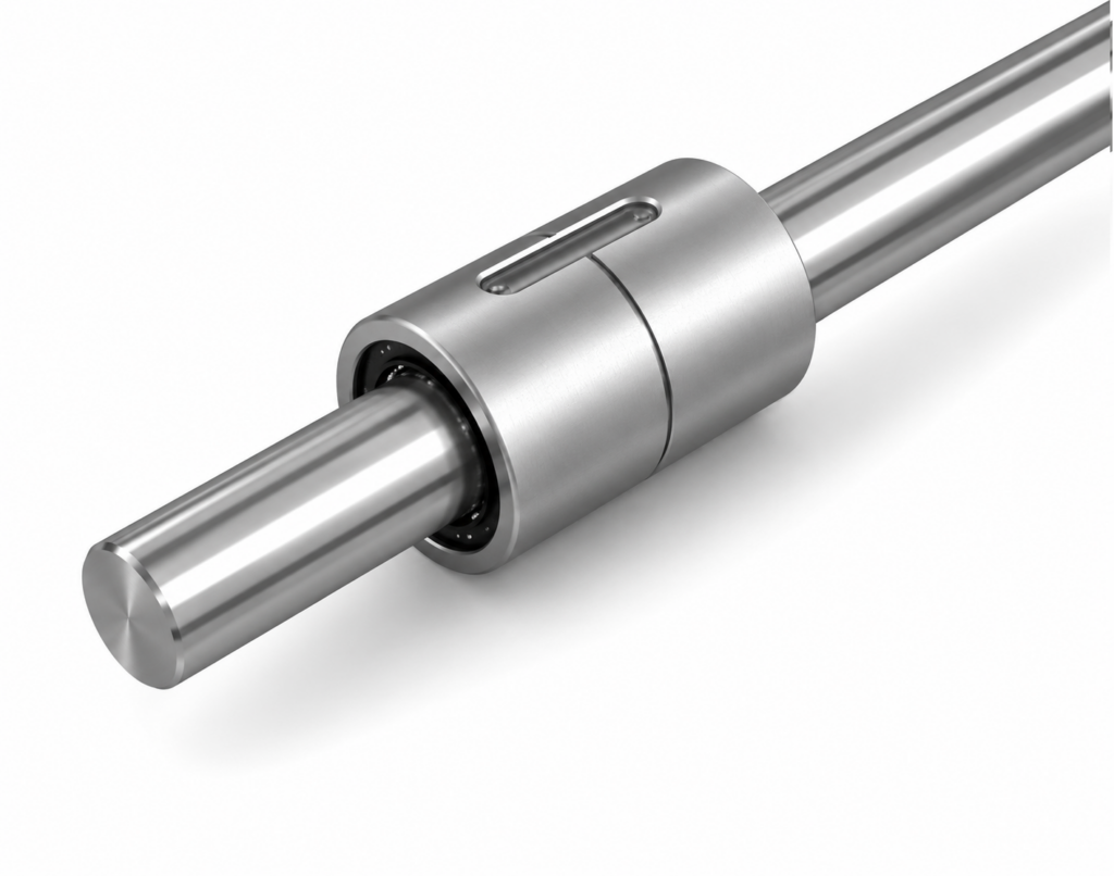 [THK] — LBS Ball Spline Nut (Medium-Heavy Load, Cylindrical with Keyway)