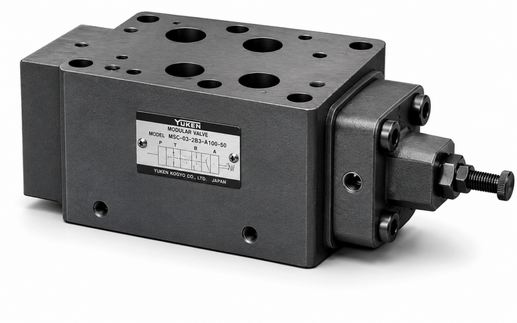 Yuken — 06 Series Reducing Modular Valve (Sandwich Type)