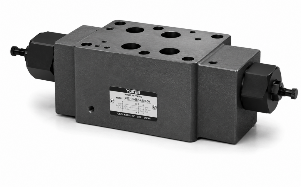 Yuken — 06 Series Throttle & Check Modular Valve (Sandwich Type)