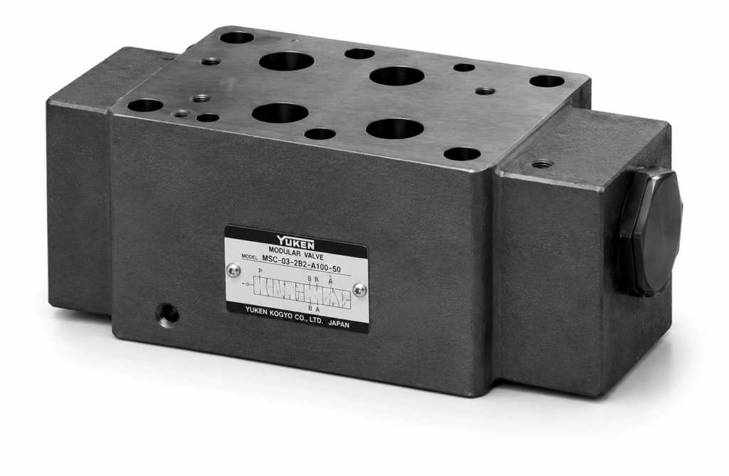 Yuken — 06 Series Pilot Operated Check Modular Valve (Sandwich Type)