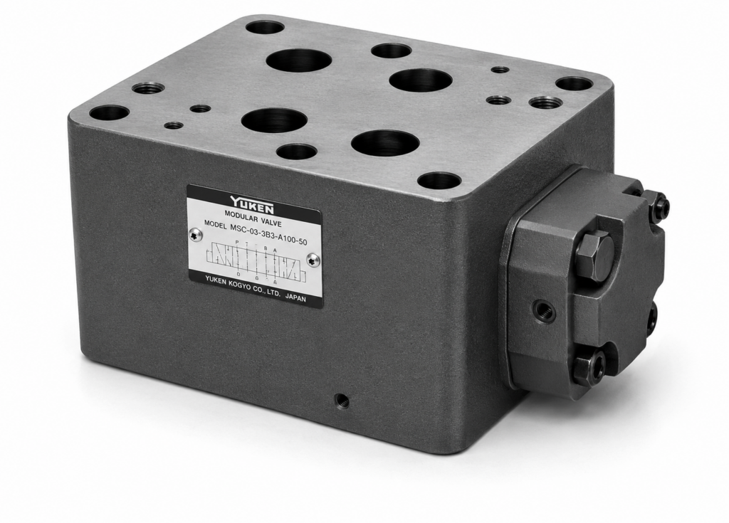Yuken — 10 Series Reducing Modular Valve (Sandwich Type)