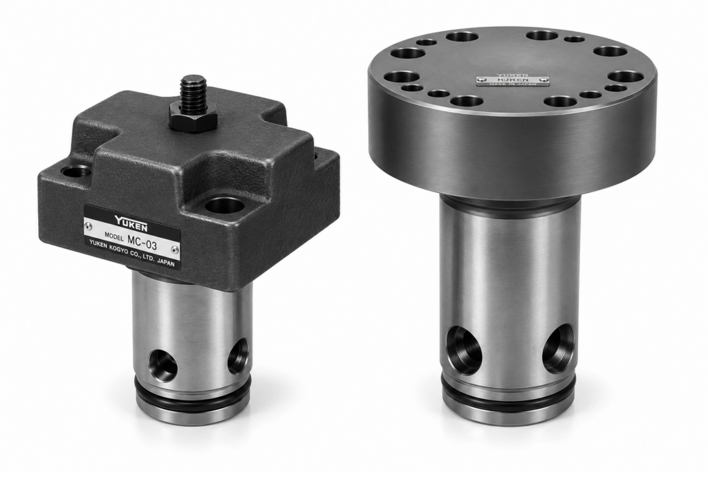 Yuken — LD Series Directional / Directional-Flow Logic Valve (ISO 7368 Cartridge)