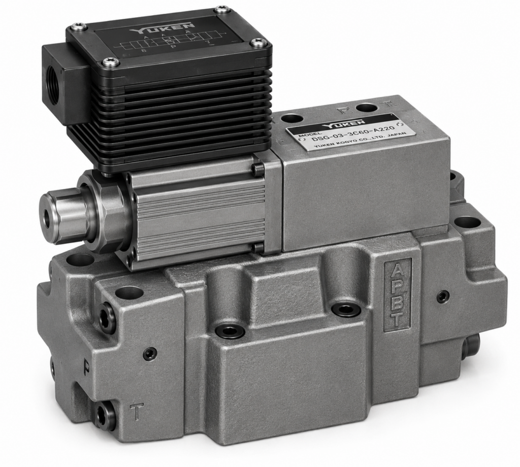 [Yuken] — EHRBG-10 Proportional Relieving & Reducing Valve (24.5 MPa, max 250 L/min, size 10)