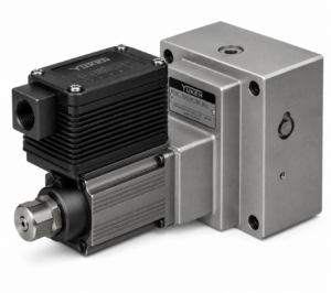 [Yuken] — EHFCG-03 Proportional Flow Control Valve with built-in check valve (20.6 MPa, size 03)