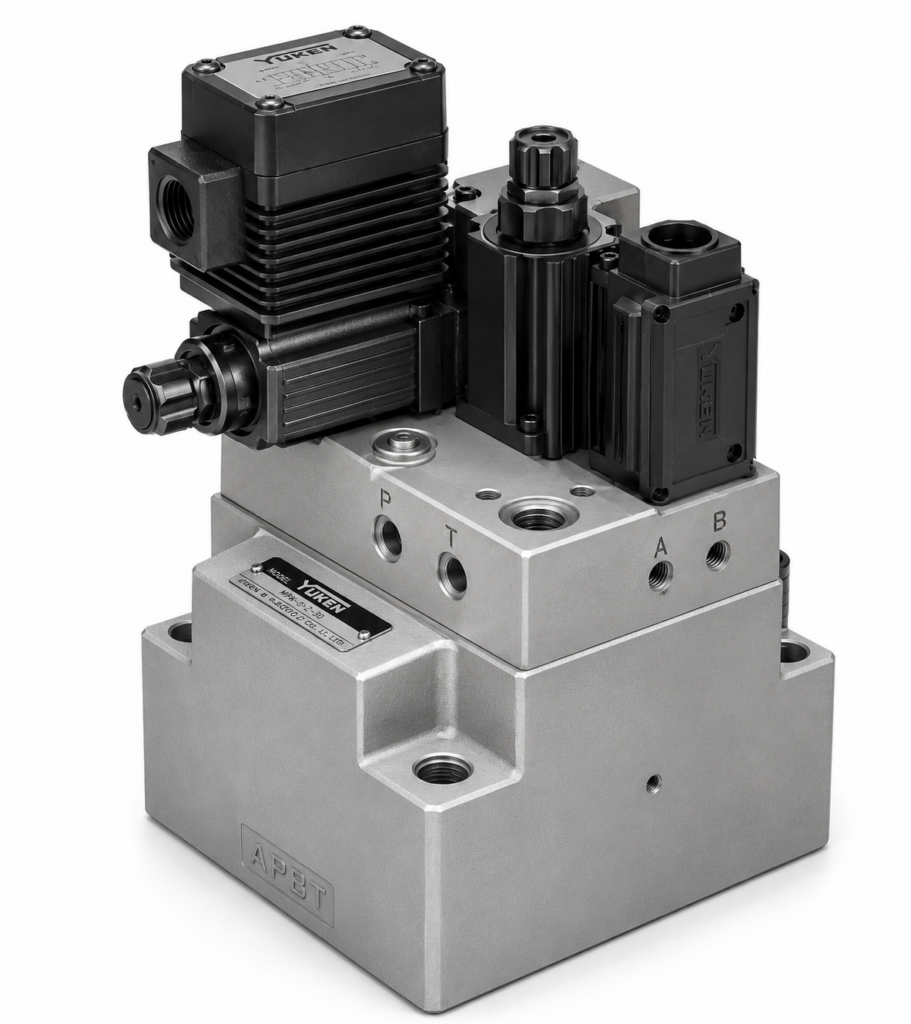 [Yuken] — EHFBG-03 Proportional Power-Saving Valve (24.5 MPa, max 60/125 L/min, size 03)