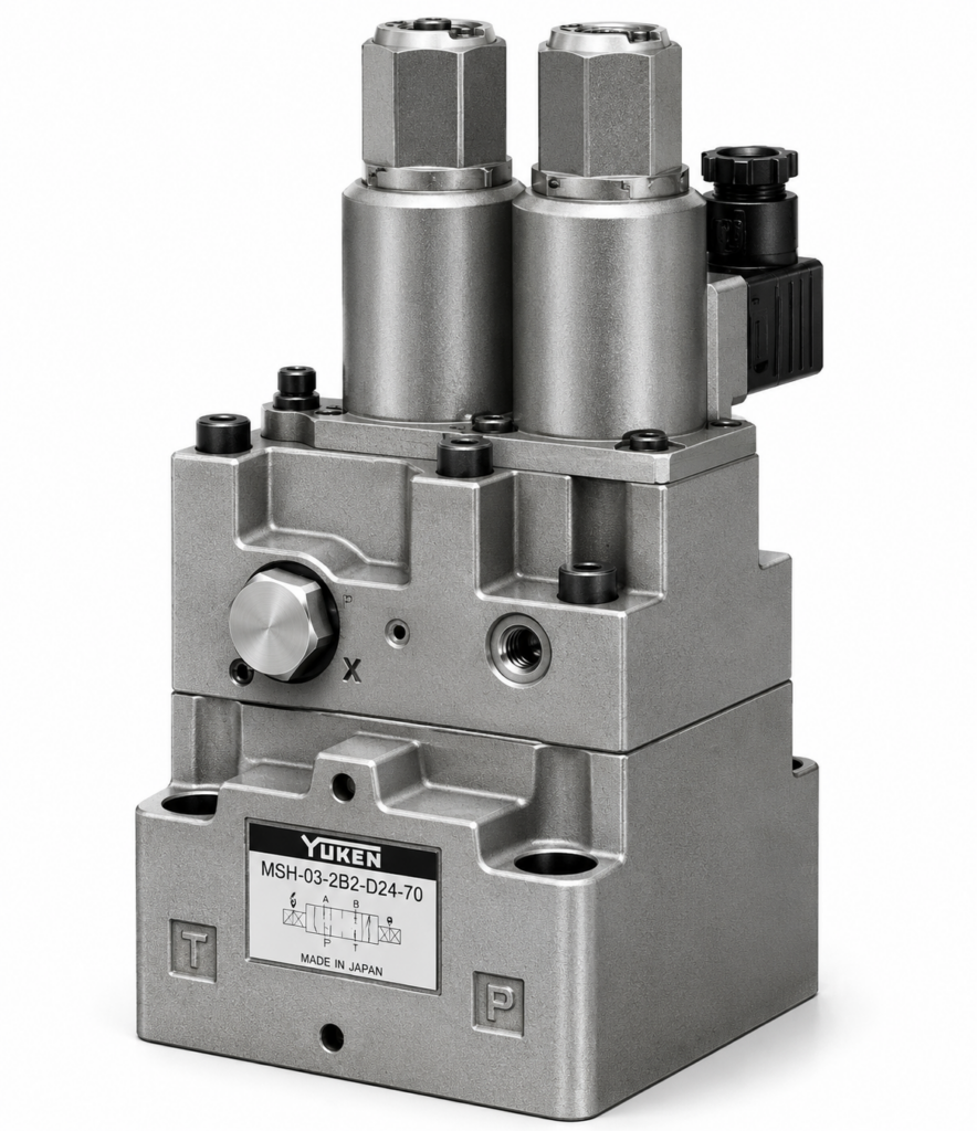 [Yuken] — EFBG-10 10Ω-10Ω Proportional Power-Saving Valve (E series, 24.5 MPa, max 500 L/min, size 10)