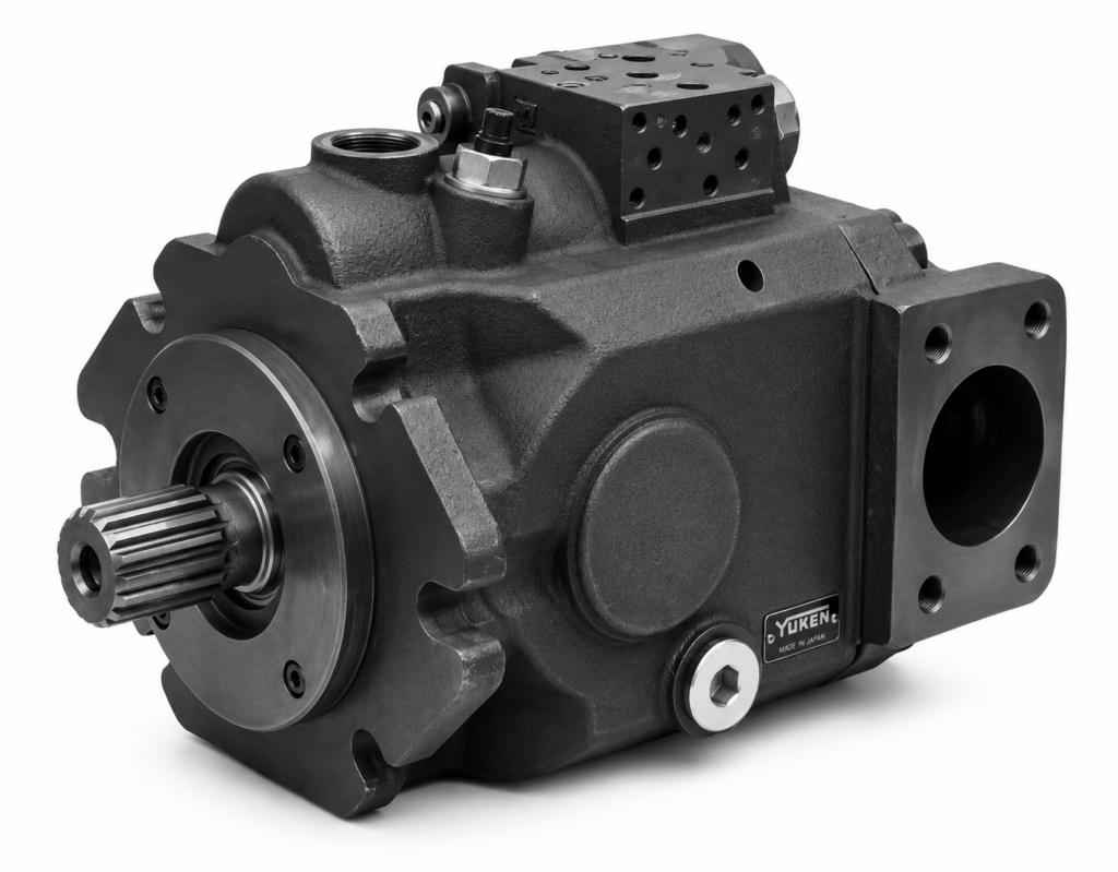 [Yuken] — A3HM Series High Pressure Variable Displacement Piston Pump (Load Sensing, 18.6-100.7 cm3/rev)