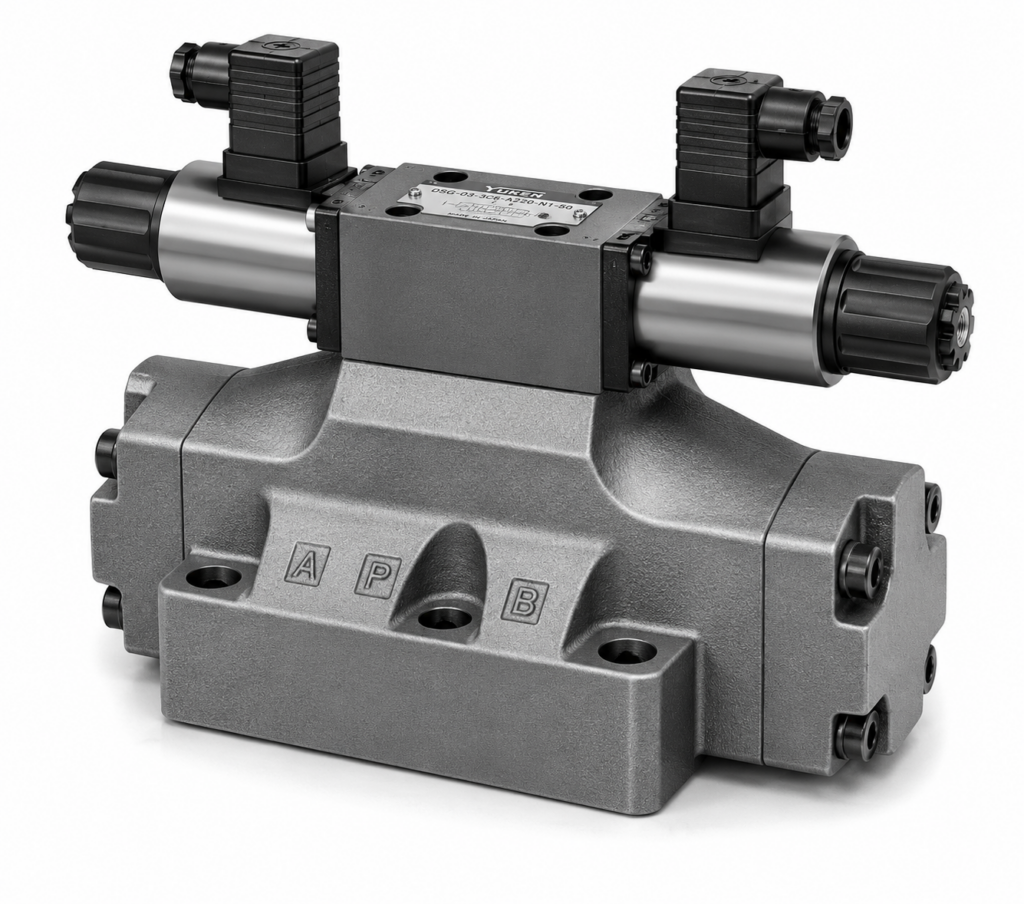 [Yuken] — EDFHG-03 Proportional Directional & Flow Control Valve (E series, 25 MPa, rated 100 L/min, size 03)