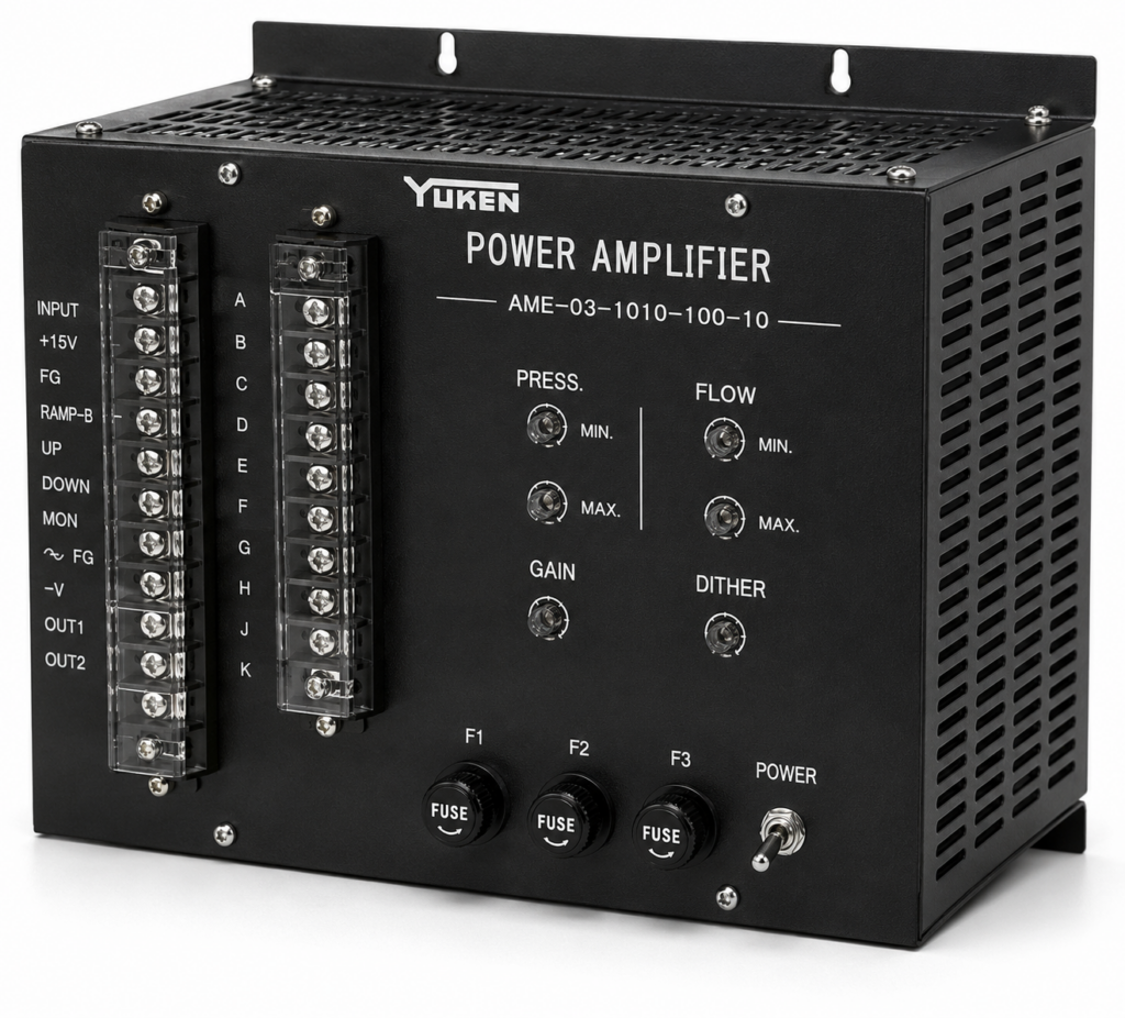 [Yuken] — AME-D2-1010 Power Amplifier for 10Ω-10Ω Power-Saving Valves