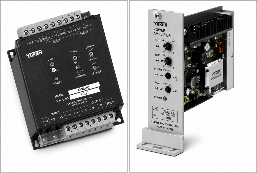 [Yuken] — AMN-L Compact High-Response Power Amplifier (for ELDFG-01)