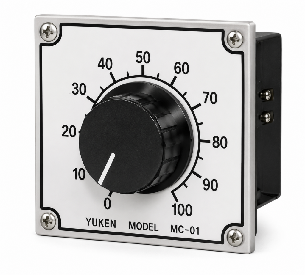 [Yuken] — Setting Adjusters for Proportional Control Amplifiers (MC-01 / MC-02 / AMC-V6)