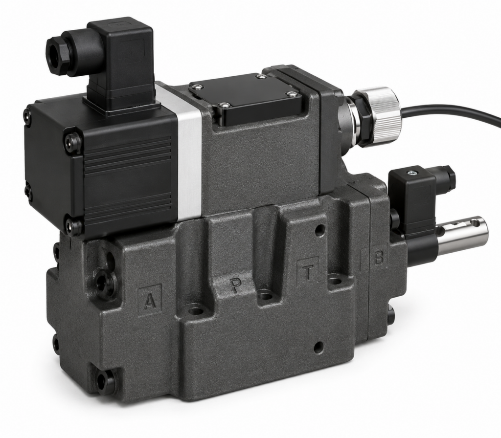 [YUKEN] — LSVHG-06-900 Two-Stage High-Speed Linear Servo Valve (900 L/min)