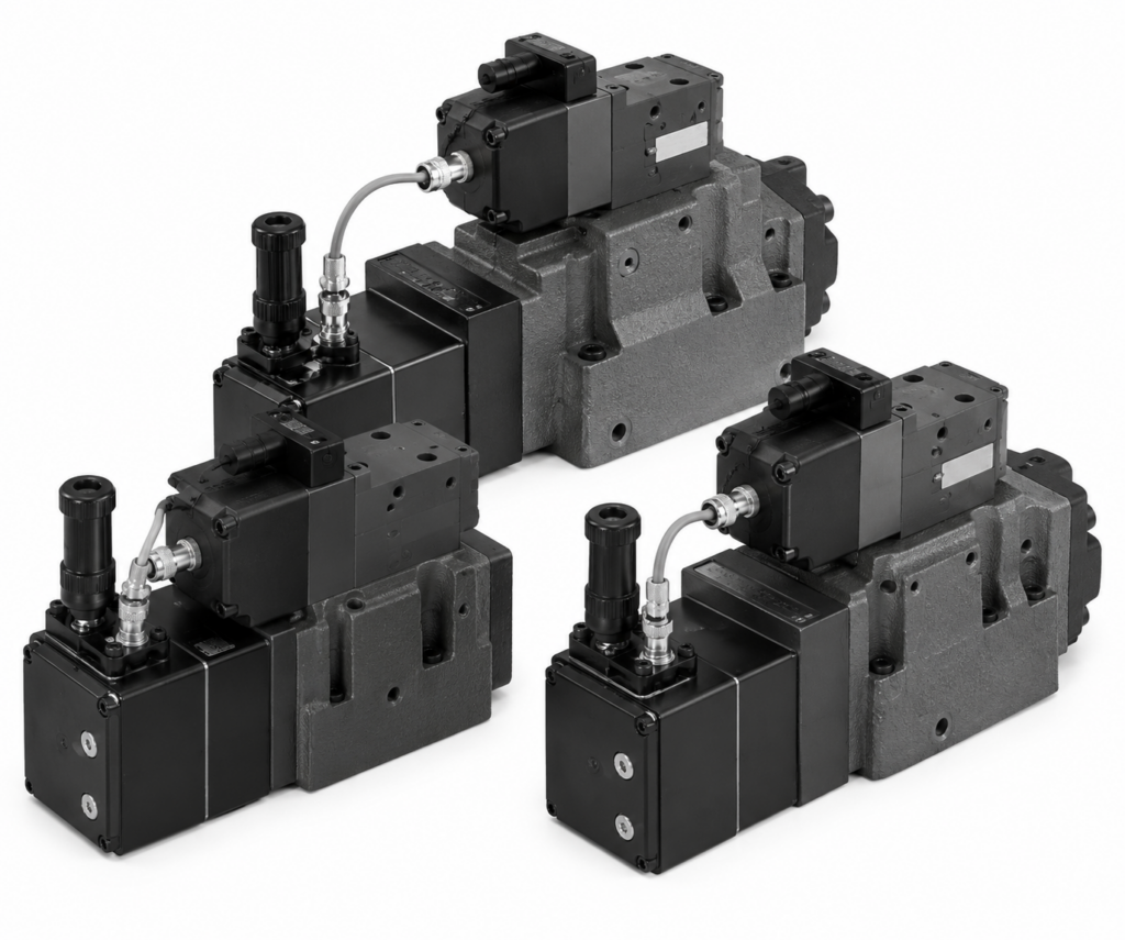 [YUKEN] — LSVHG-04EH-S High-Performance Two-Stage OBE Linear Servo Valve (100–450 L/min)