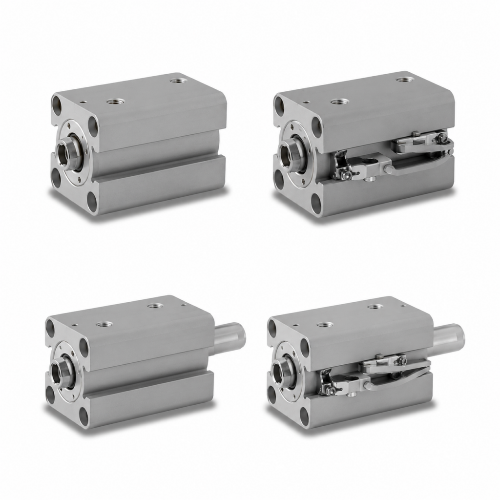 [YUKEN] - CBY14N Thin Hydraulic Cylinder (Double Rod)