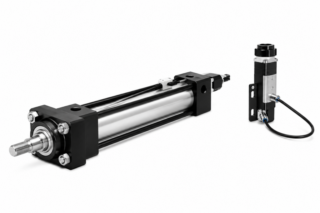 [YUKEN] - CJT70PS/140PS Position-Sensing Hydraulic Cylinder (made-to-order / RFQ)