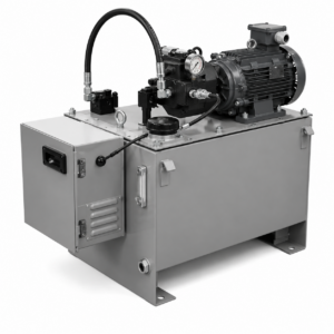[YUKEN] — YA-e Pack Energy-Saving Standard Hydraulic Power Unit (E-YA10/16/22/37, inverter, 0.75-7.5 kW, 18-160 L)