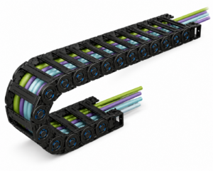 [CP SYSTEM] — Shift Chain ST044N Normal Type Cable Carrier (Pitch 44, Inside Width 35-200mm, BR R50-R150)
