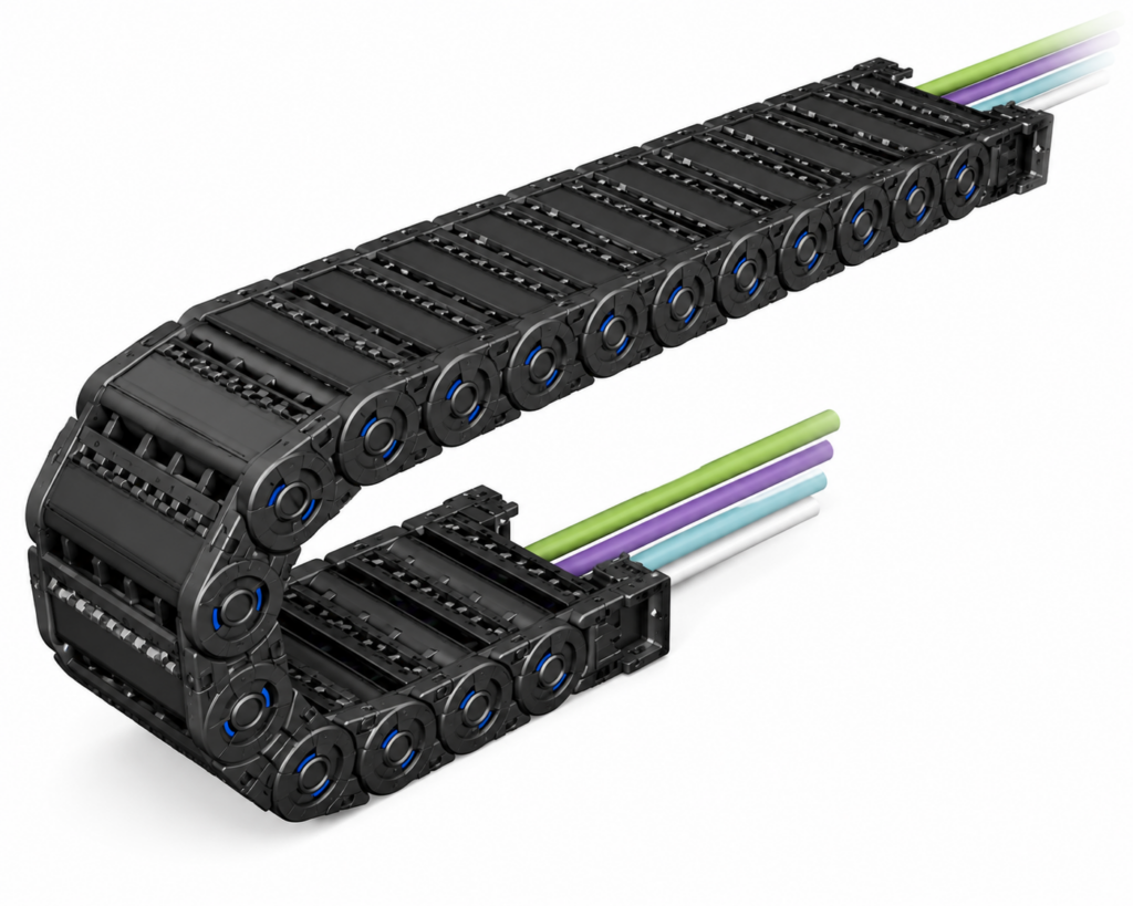 [CP SYSTEM] — Shift Chain ST095E Enclosed Type Cable Carrier (Pitch 95, Inside Width 100-200mm, BR R150-R400)