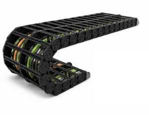 [CP SYSTEM] — Shift Chain ST095D Double Chain Cable Carrier (Pitch 95, Inside Width 75-400mm, BR R135-R400)