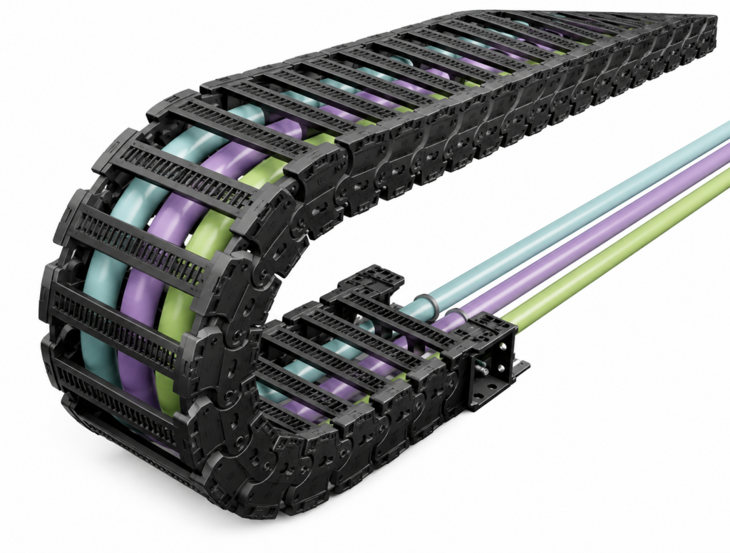 [CP SYSTEM] — nsb020CR Sabin Chain Clean Room Cable Carrier (Inside Width 20-40mm, R28-R48)