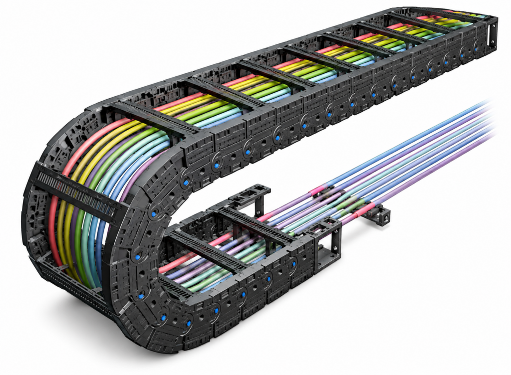 [CP SYSTEM] — nsb060N Sabin Chain Normal Cable Carrier (Inside Width 75-400mm, R125-R340)