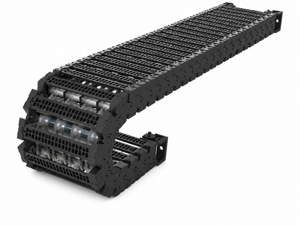 [CP SYSTEM] — nsb028CRG G-Clean Chain (Clean Room Type, UHMW-PE, Inner Width 35-200mm)