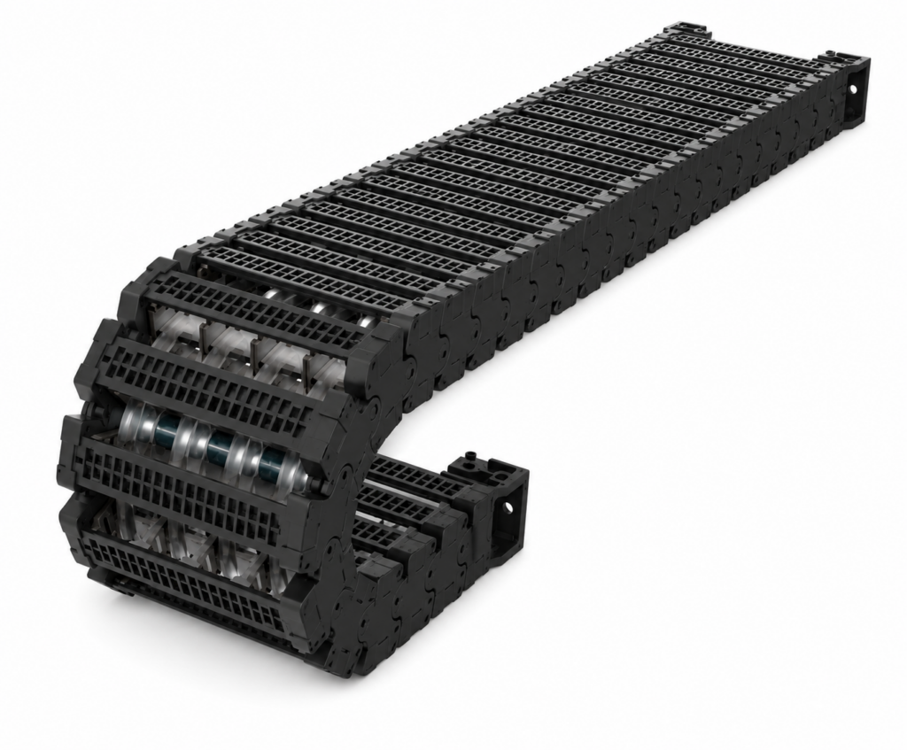 [CP SYSTEM] — nsb035CRG G-Clean Chain (Clean Room Type, UHMW-PE, Inner Width 35-200mm)