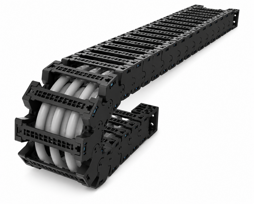 [CP SYSTEM] — nsb060CRG G-Clean Chain (Clean Room Type, UHMW-PE, Inner Width 100-250mm)