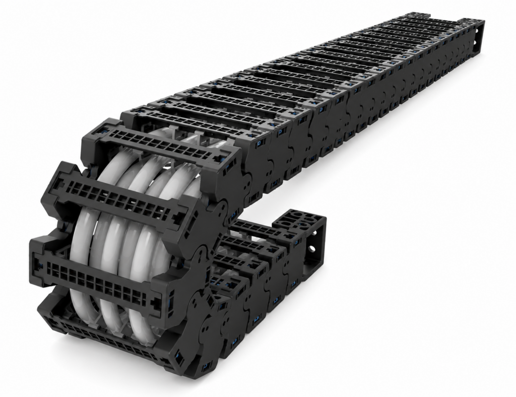 [CP SYSTEM] — nsb060CRGL G-Clean Chain (Clean Room Type, UHMW-PE, Inner Width 100-250mm)