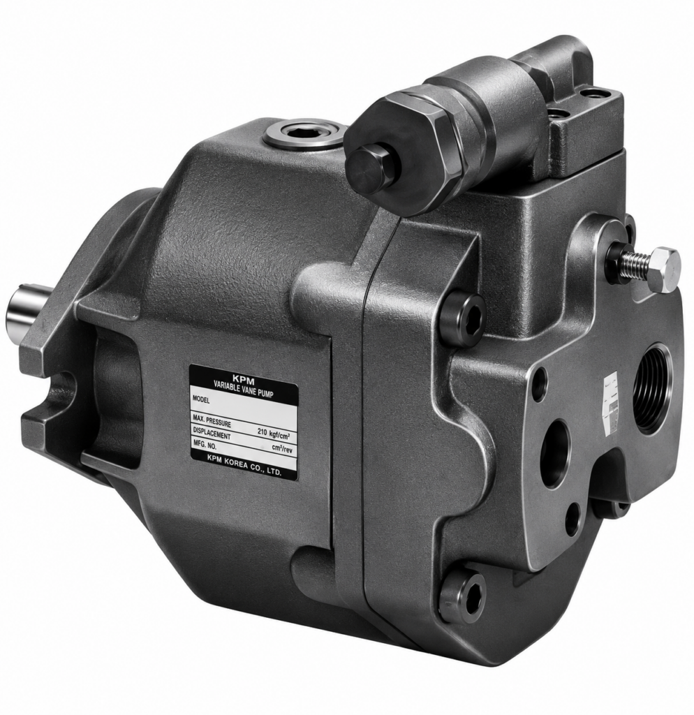 [Yuken] — AR Series Variable Displacement Piston Pump (Pressure Compensator, 15.8 / 22.2 cm3/rev)