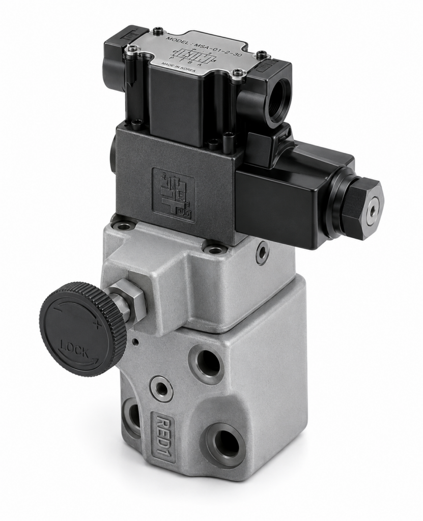 [Yuken] — Solenoid Controlled Relief Valve (BSG-03)