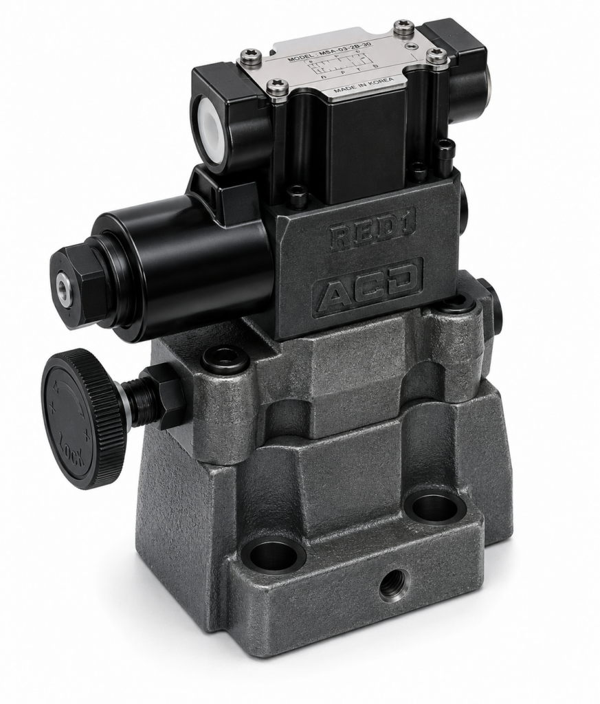 [Yuken] — Solenoid Controlled Relief Valve High Pressure (B3SG-06)