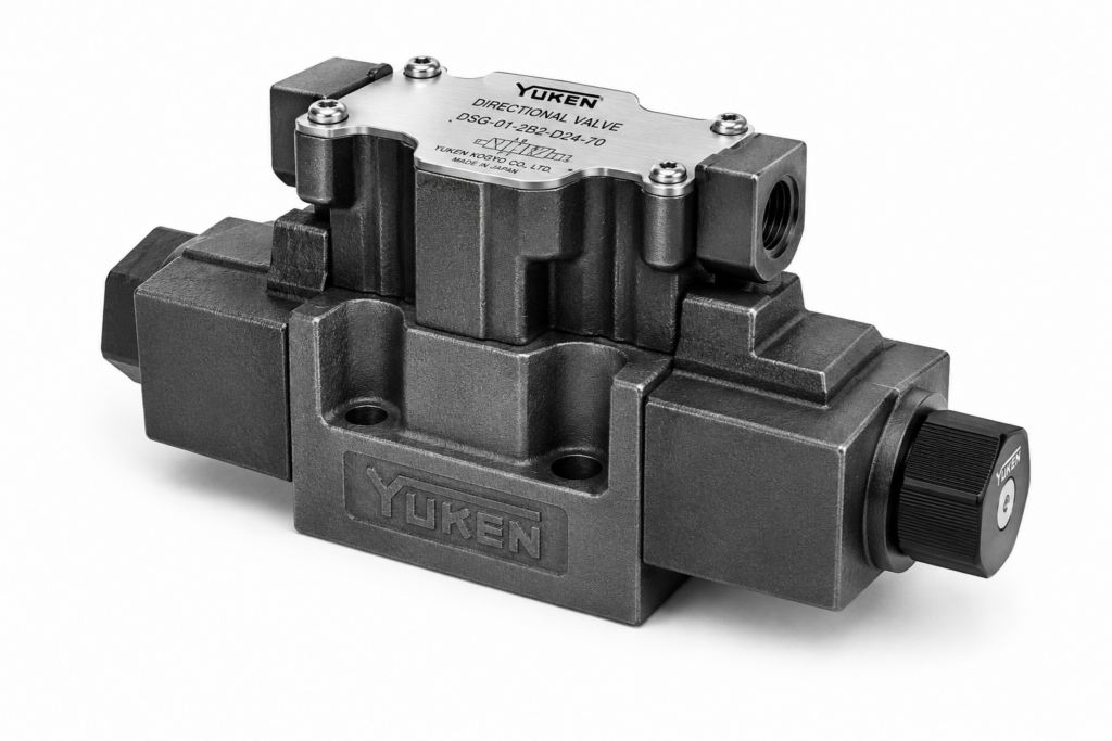 Yuken — S-DSG-03 Shockless Solenoid Operated Directional Valve