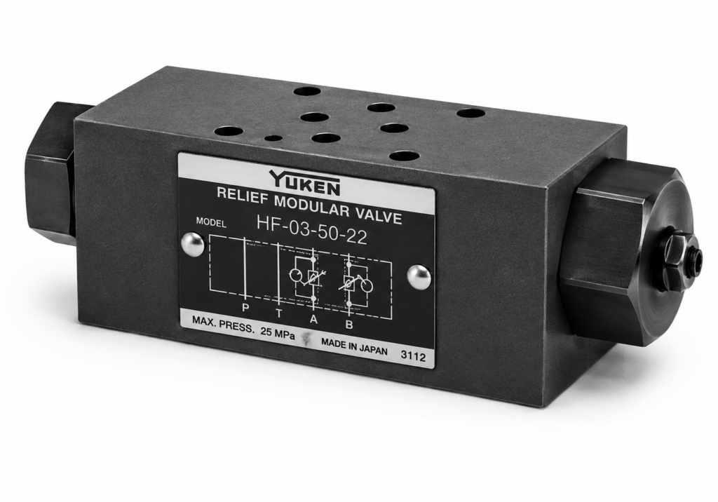 Yuken — 005 Series Throttle & Check Modular Valve (Sandwich Type)