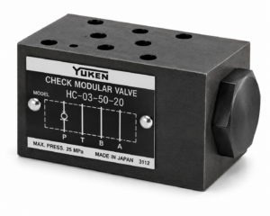 Yuken — 005 Series Check Modular Valve (Sandwich Type)