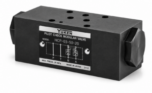 Yuken — 005 Series Pilot Operated Check Modular Valve (Sandwich Type)