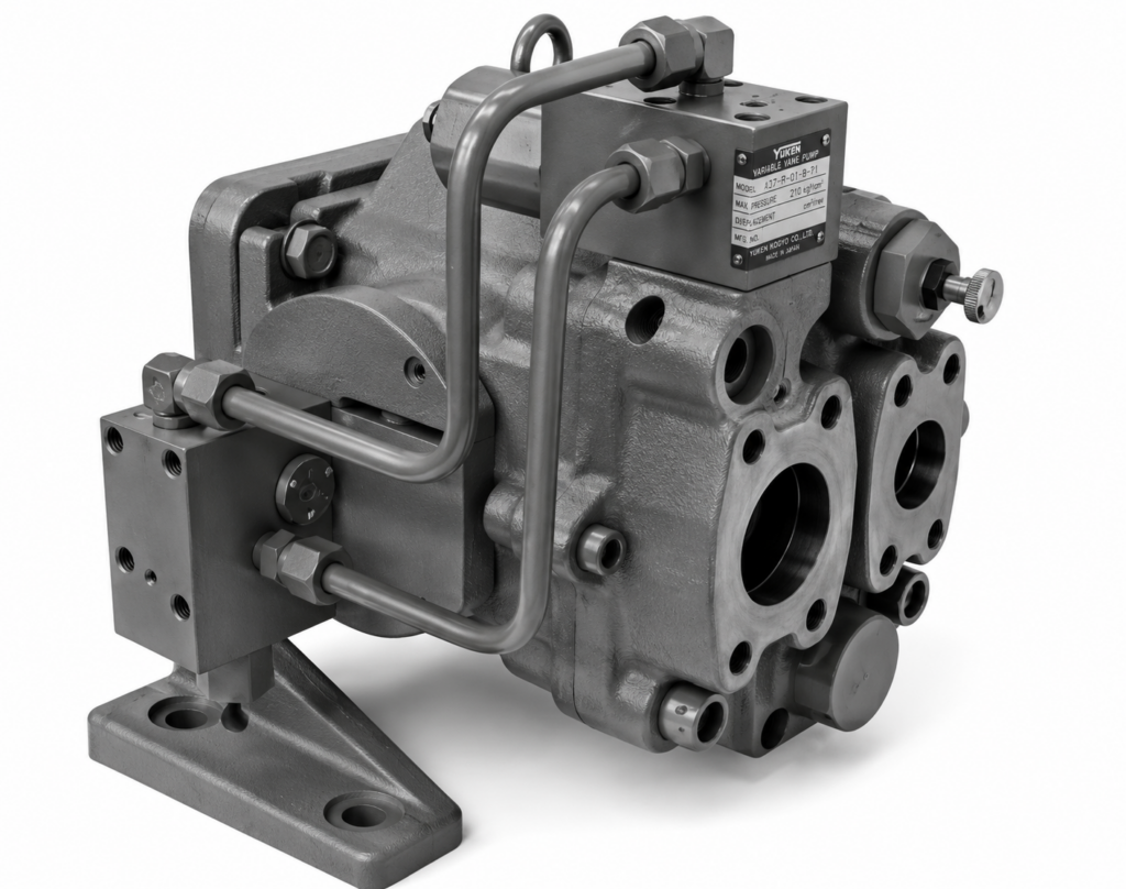 [Yuken] — A3H Series High Pressure Variable Displacement Piston Pump (Constant Power/Torque Control, 37.1-180.7 cm3/rev)