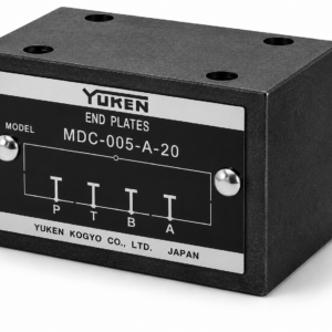 Yuken — 005 Series Modular End Plate (Blocking / Bypass)