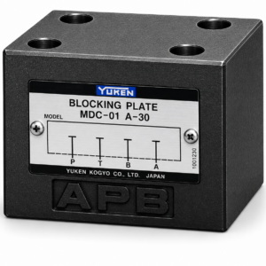 Yuken — 01 Series Pilot Operated Check Modular Valve (Sandwich Type)