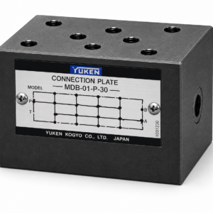 Yuken — 01 Series Modular End Plate (Blocking / Bypass)
