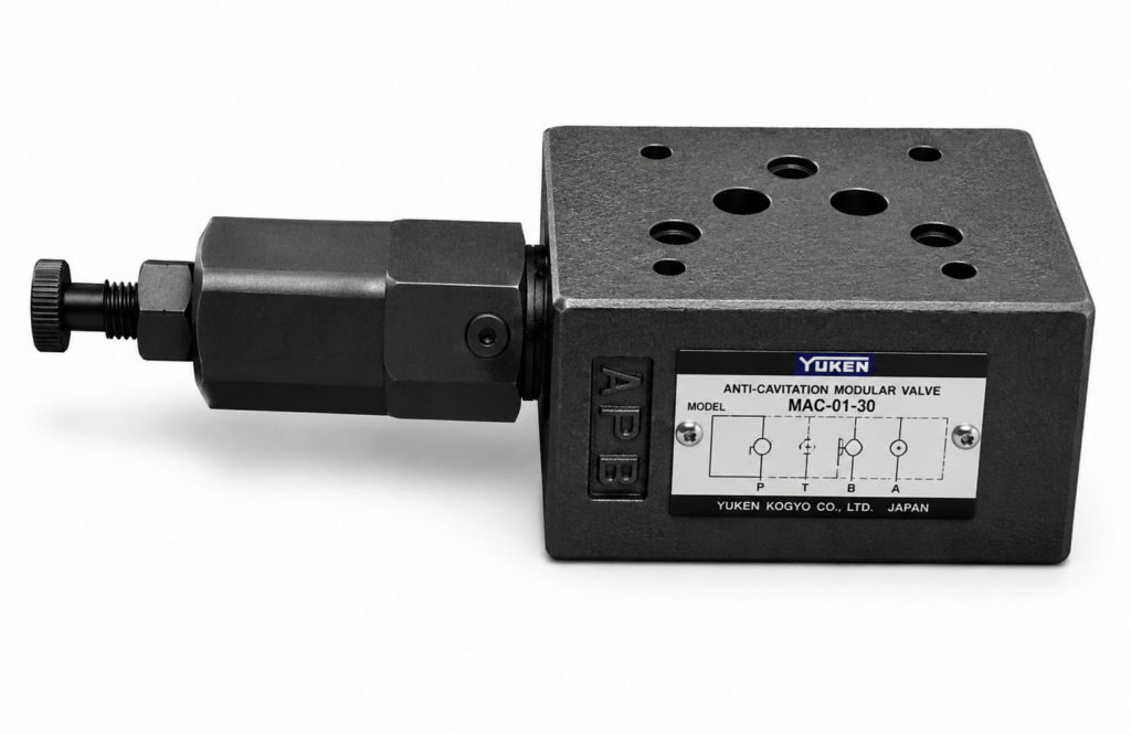 Yuken — 03 Series Relief Modular Valve (Sandwich Type)