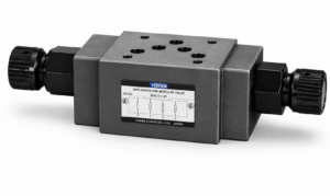 Yuken — 03 Series Temperature-Compensated Throttle & Check Modular Valve (Sandwich Type)