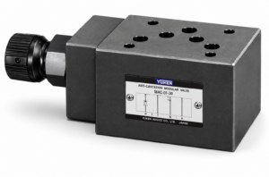 Yuken — 03 Series Check-Throttle Modular Valve (Sandwich Type)