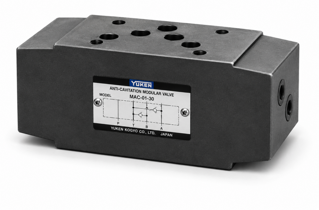 Yuken — 03 Series Anti-Cavitation Modular Valve (Sandwich Type)
