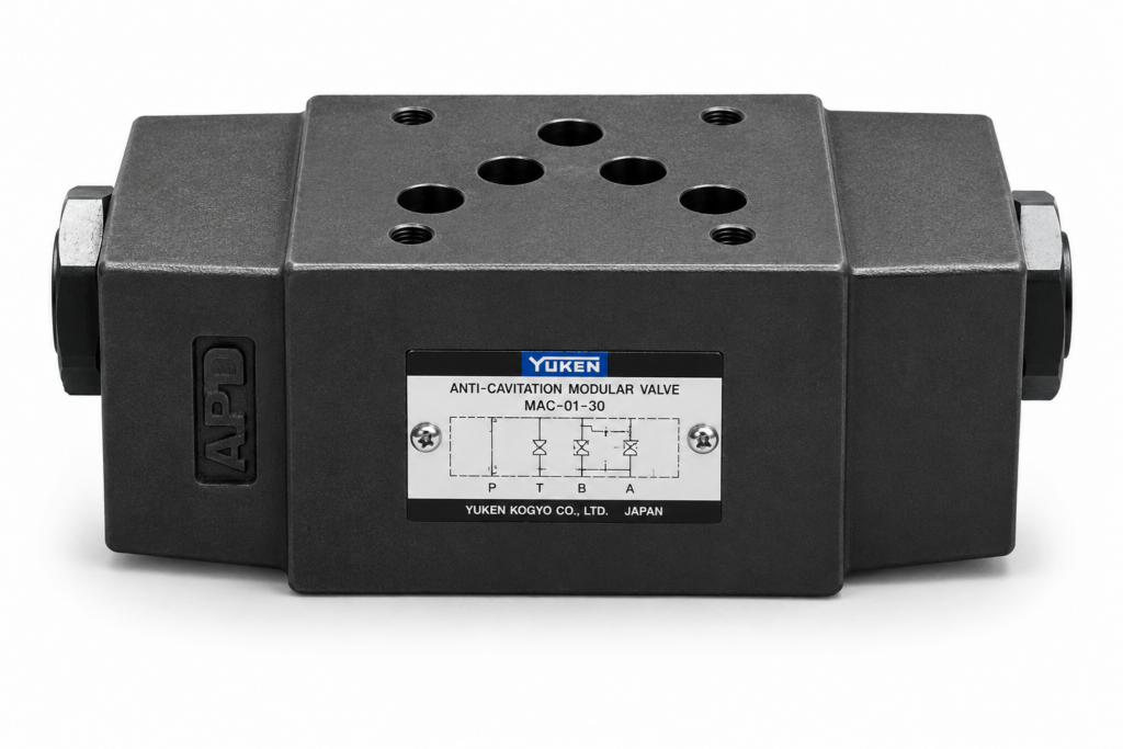 Yuken — 03 Series Pilot Operated Check Modular Valve (Sandwich Type)