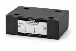 Yuken — 03 Series Modular End Plate (Blocking / Bypass)