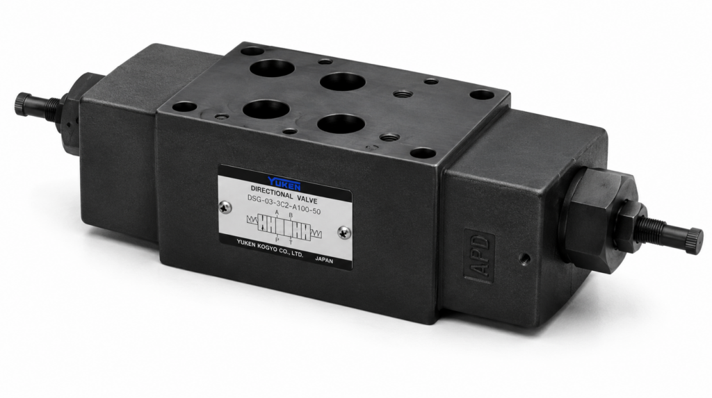 Yuken — 04 Series Throttle & Check Modular Valve (Sandwich Type)